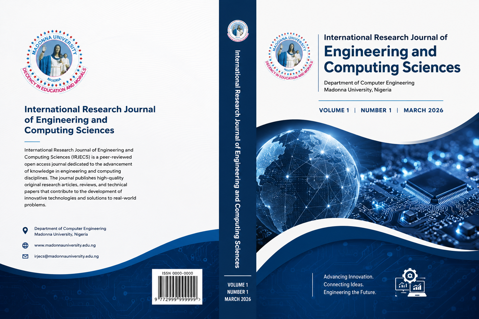 					View Vol. 1 No. 1 (2026): INTERNATIONAL RESEARCH JOURNAL OF ENGINEERING AND COMPUTING SCIENCES (IRJECS) MARCH 2026
				