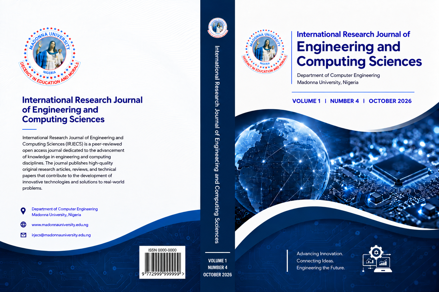 					View Vol. 1 No. 4 (2026): INTERNATIONAL RESEARCH JOURNAL OF ENGINEERING AND COMPUTING SCIENCES (IRJECS) OCTOBER 2026
				